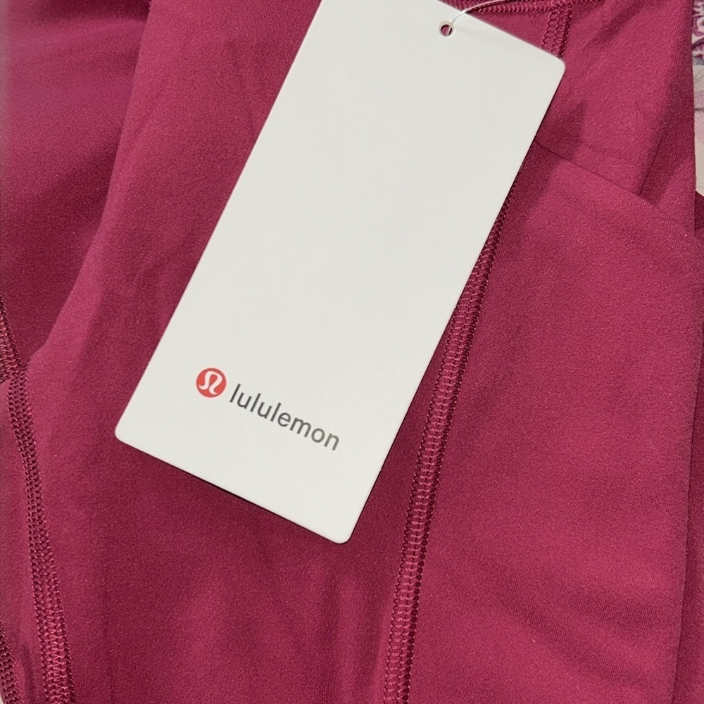 NWT Lululemon Align High-Rise Pant with Pockets 25"
Magenta Smoke size 2 - Picture 9 of 12